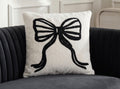 Tufted Bow Cushion