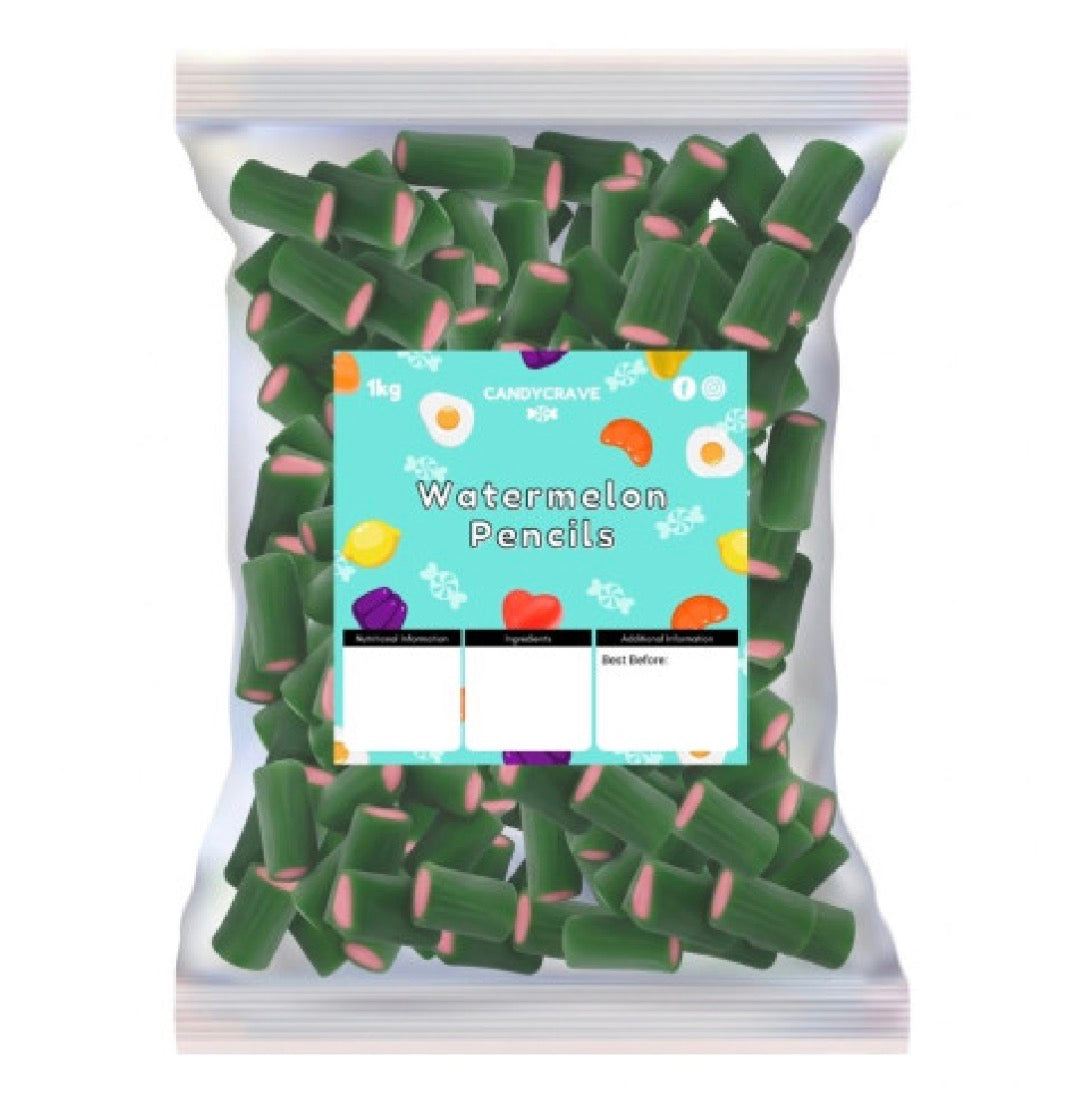 1kg Candycrave Super Value Watermelon Pencils