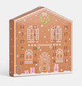 Gingerbread House Tealight Advent Calendar - Brown