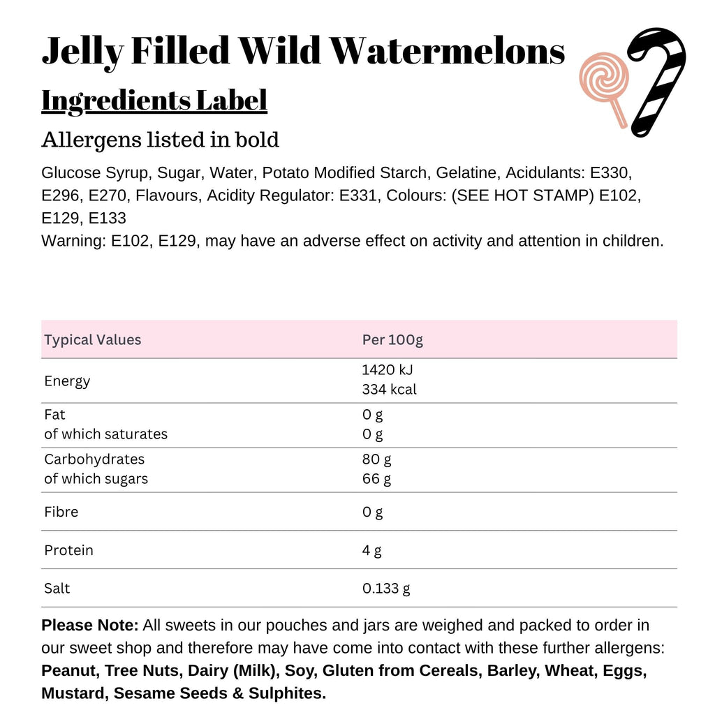 Jelly Filled Wild Watermelons