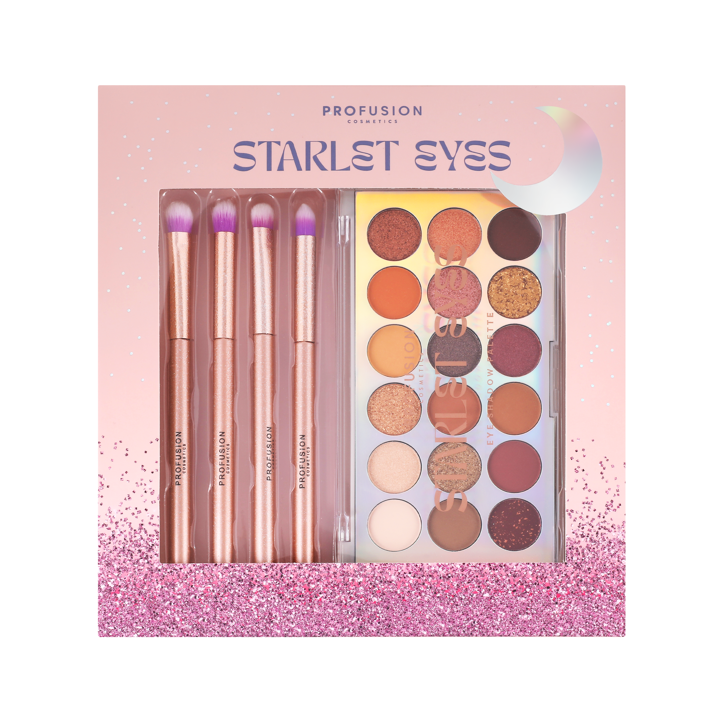 STARLET EYES - 5 PC PALETTE & BRUSH SET
