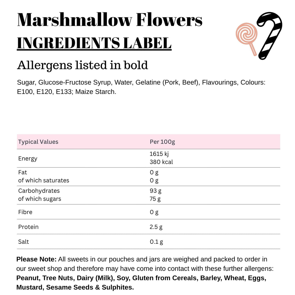 Marshmallow Flowers