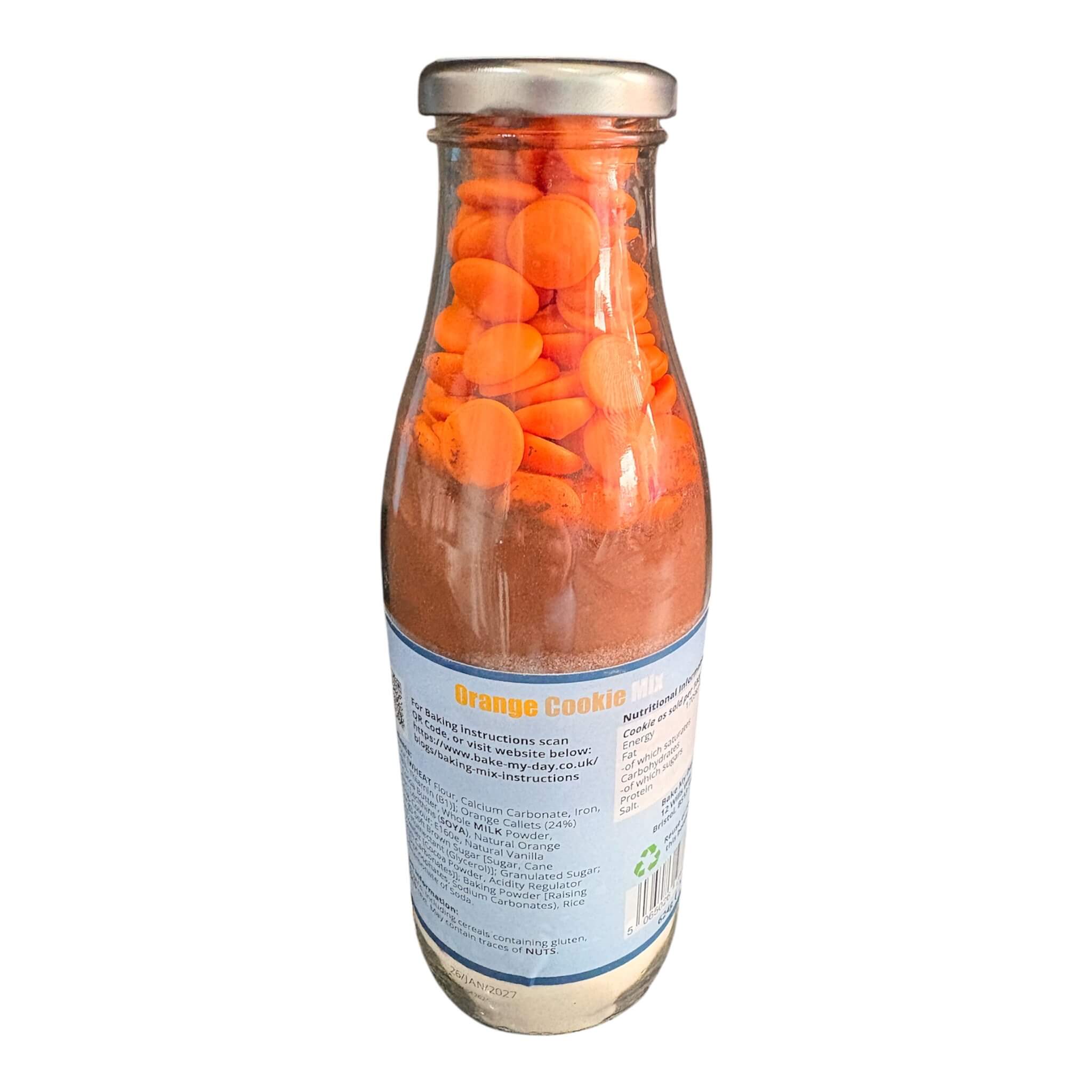 Chocolate Orange Cookie Mix Bottle – 750ml