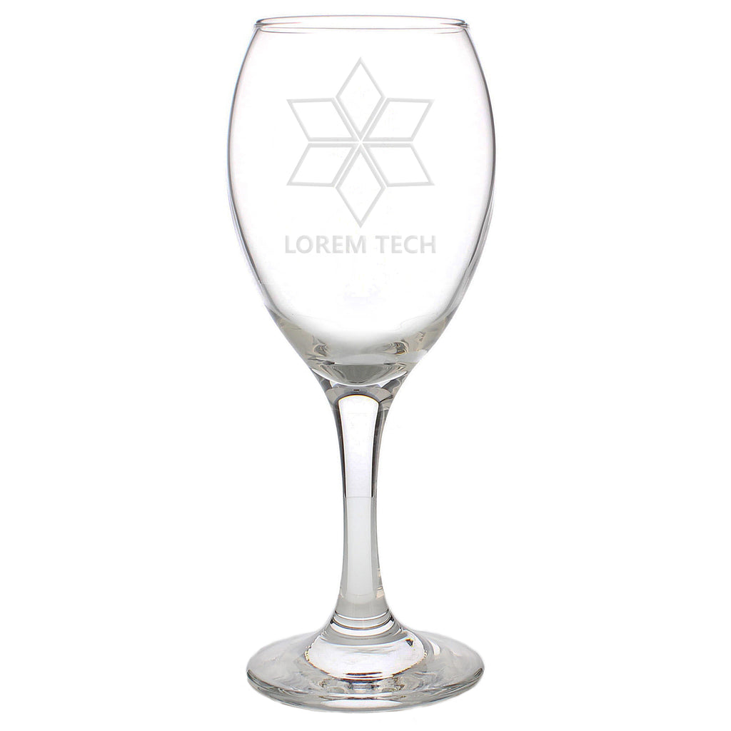 Bespoke Design Engraved Wine Glass