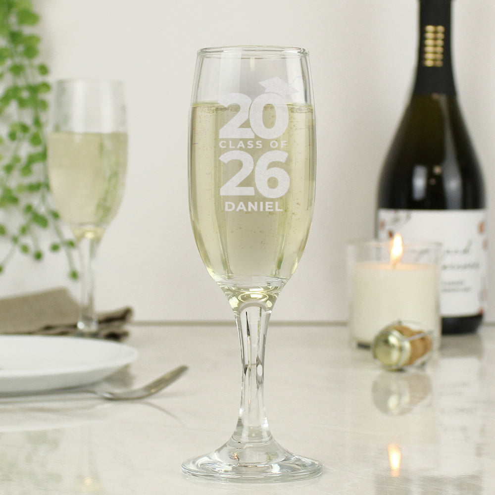 Personalised Class of Graduation Flute