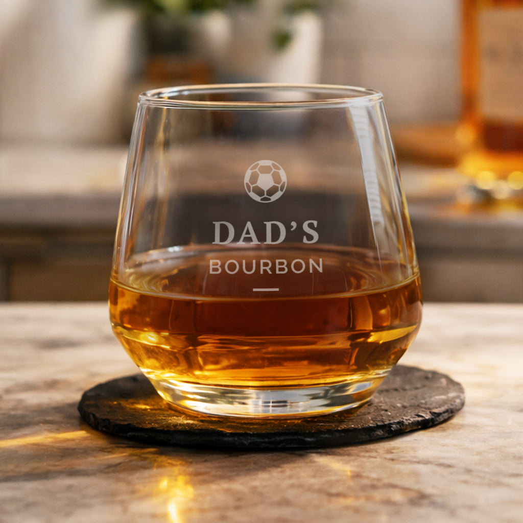 Personalised Football Motif Tumbler