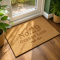 Personalised Ornate Rectangle Indoor Doormat