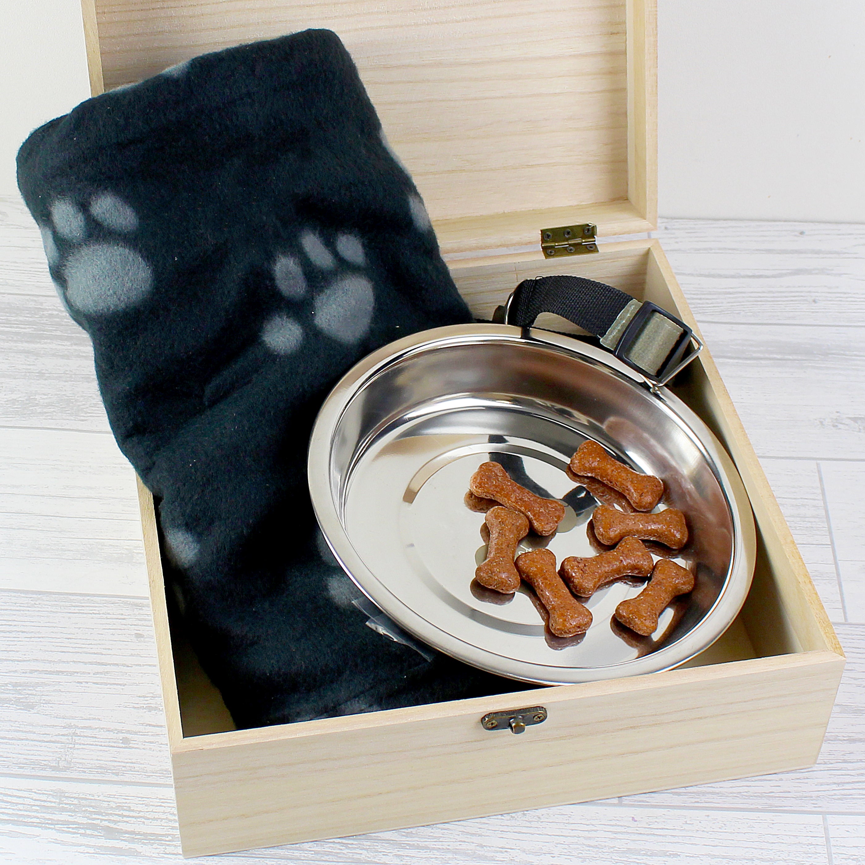 Personalised Pet Memorial Large Wooden Keepsake Box
