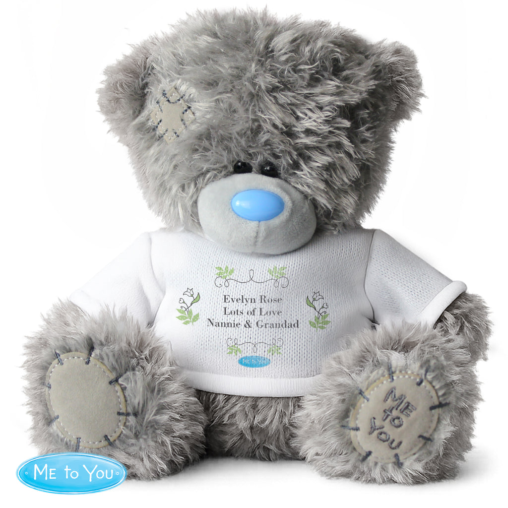 Personalised Me To You Bear Religious Cross