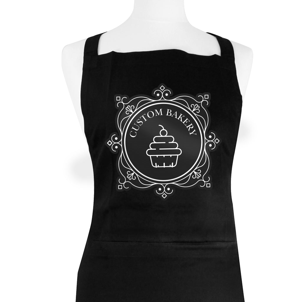 Bespoke Design Black Apron