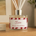 Personalised Funky Striped Reed Diffuser