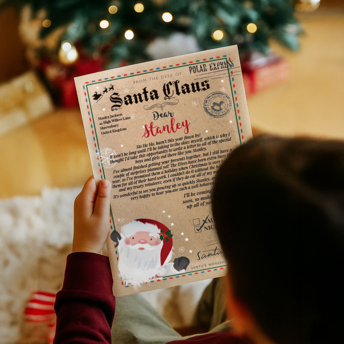 Personalised Santa Claus Letter