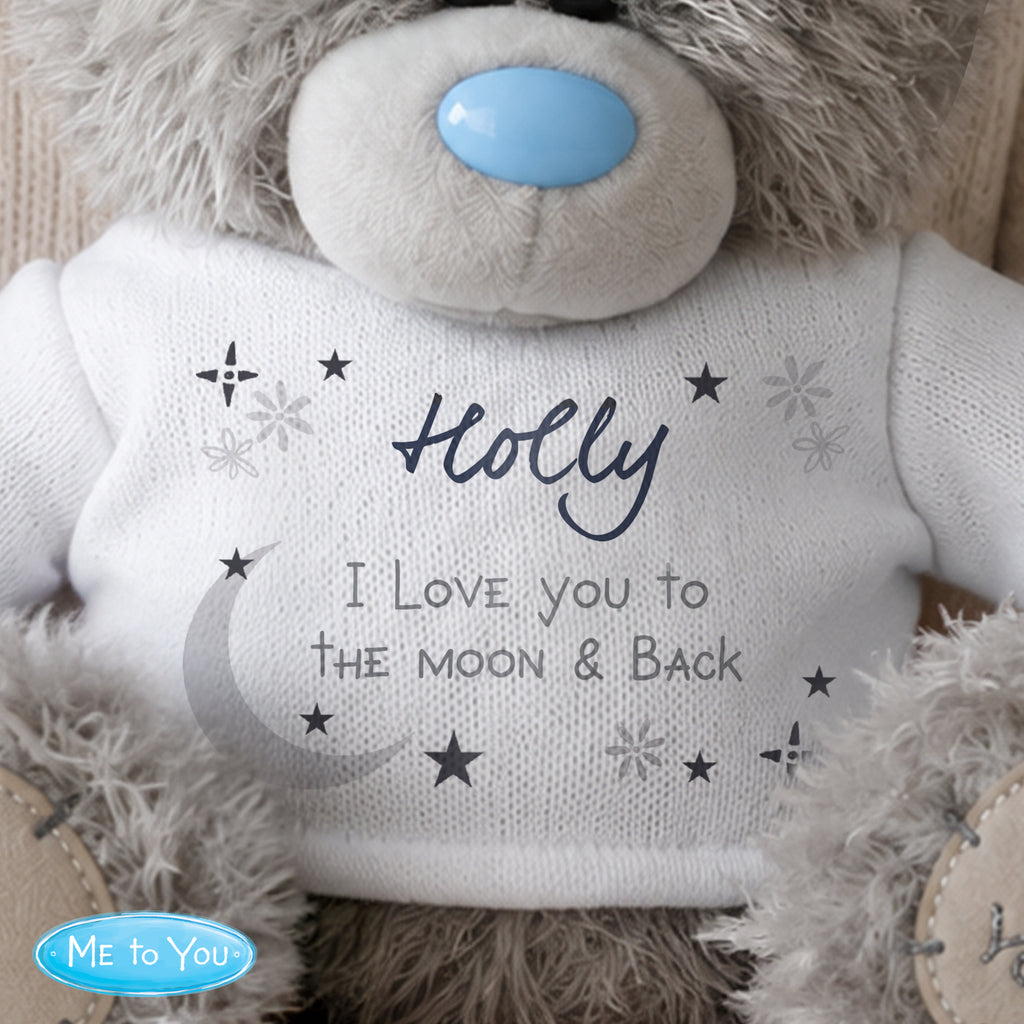 Personalised Moon & Stars Me To You Bear