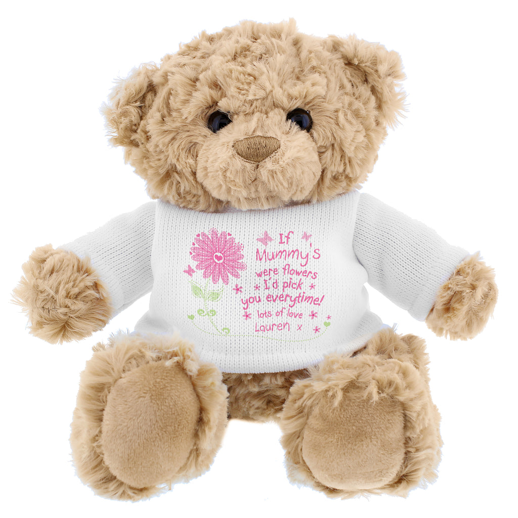 Personalised Id Pick You Teddy Bear