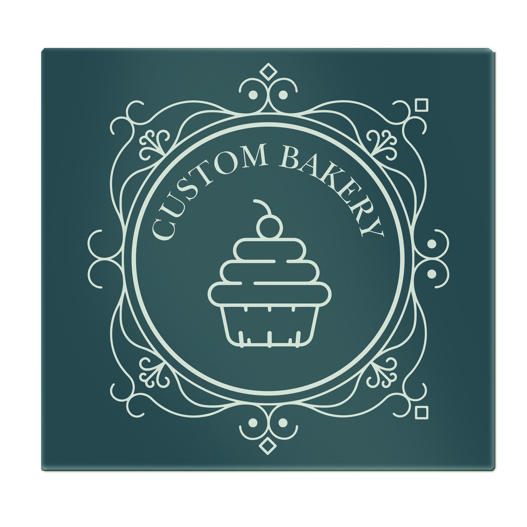 Bespoke Design Glass Chopping Board