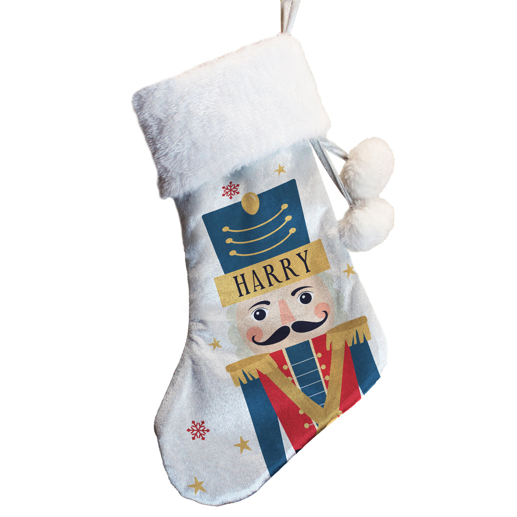 Personalised Nutcracker Christmas Stocking