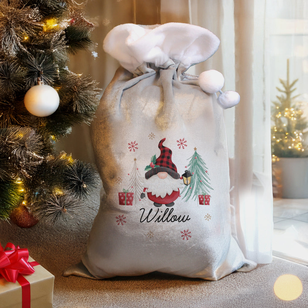 Personalised Gonk Christmas Sack