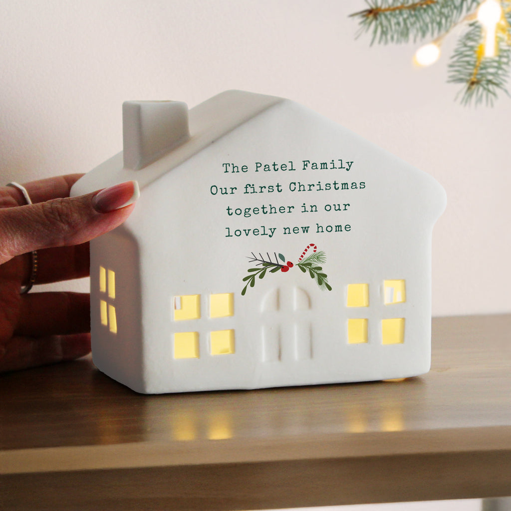 Personalised Christmas LED House