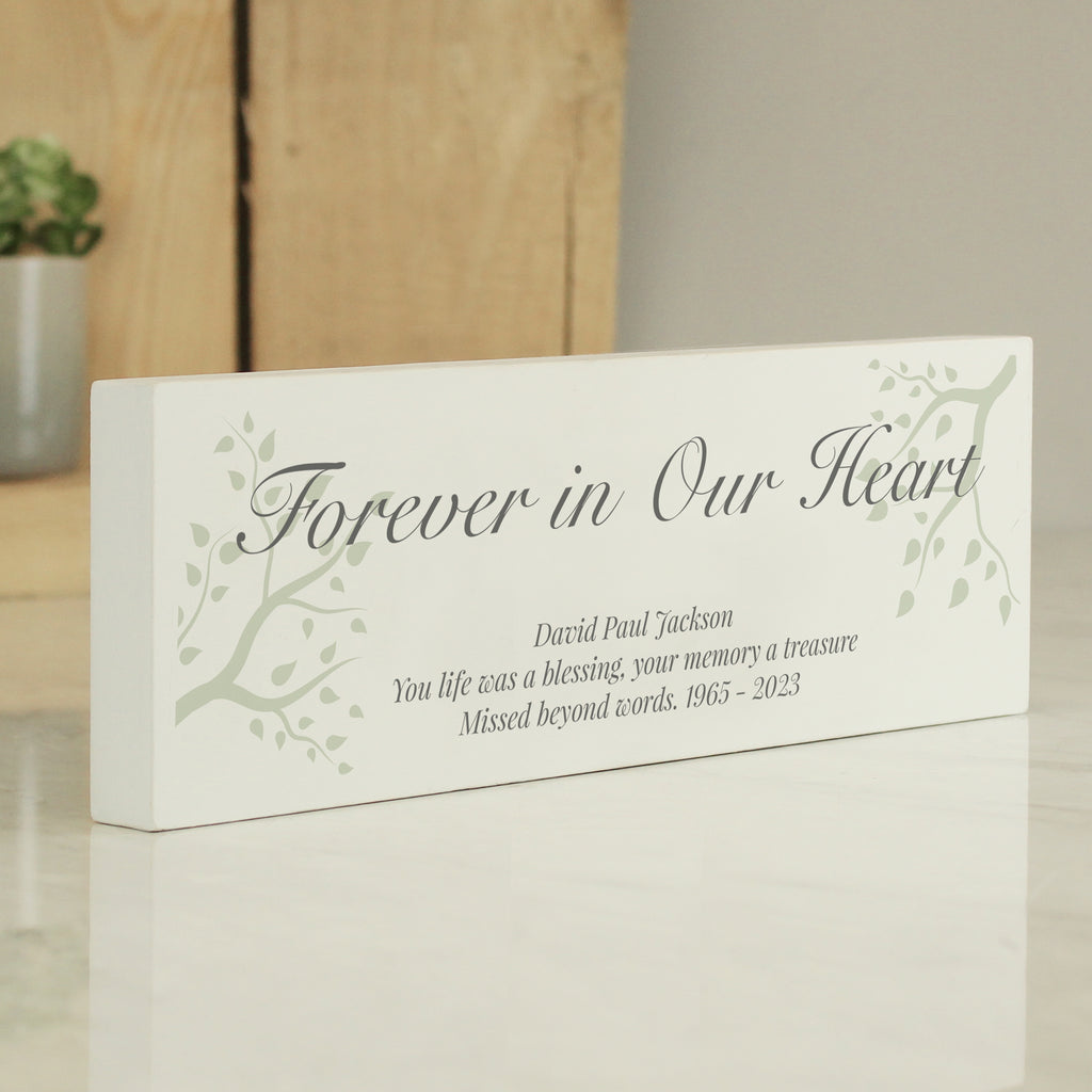 Personalised Branches Wooden Mantel Decoration