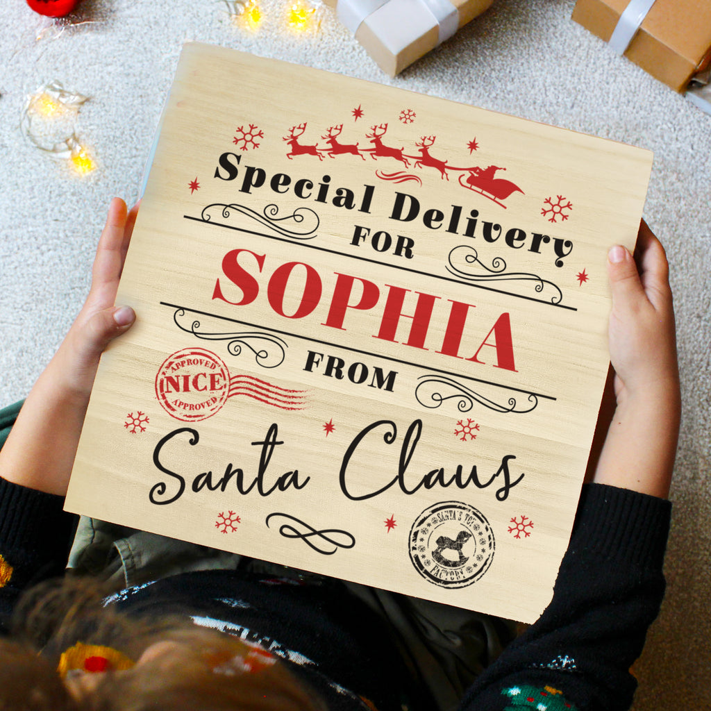 Personalised Special Delivery Christmas Eve Box
