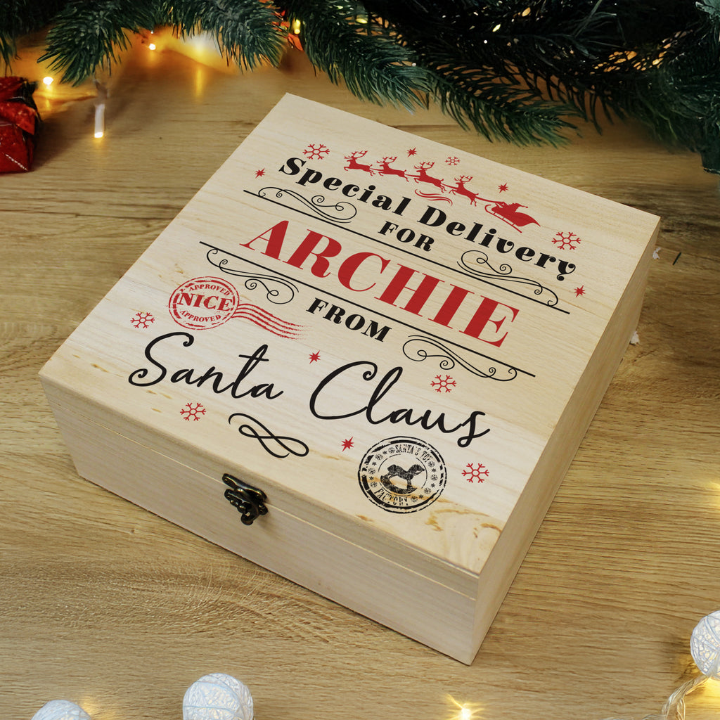 Personalised Special Delivery Christmas Eve Box