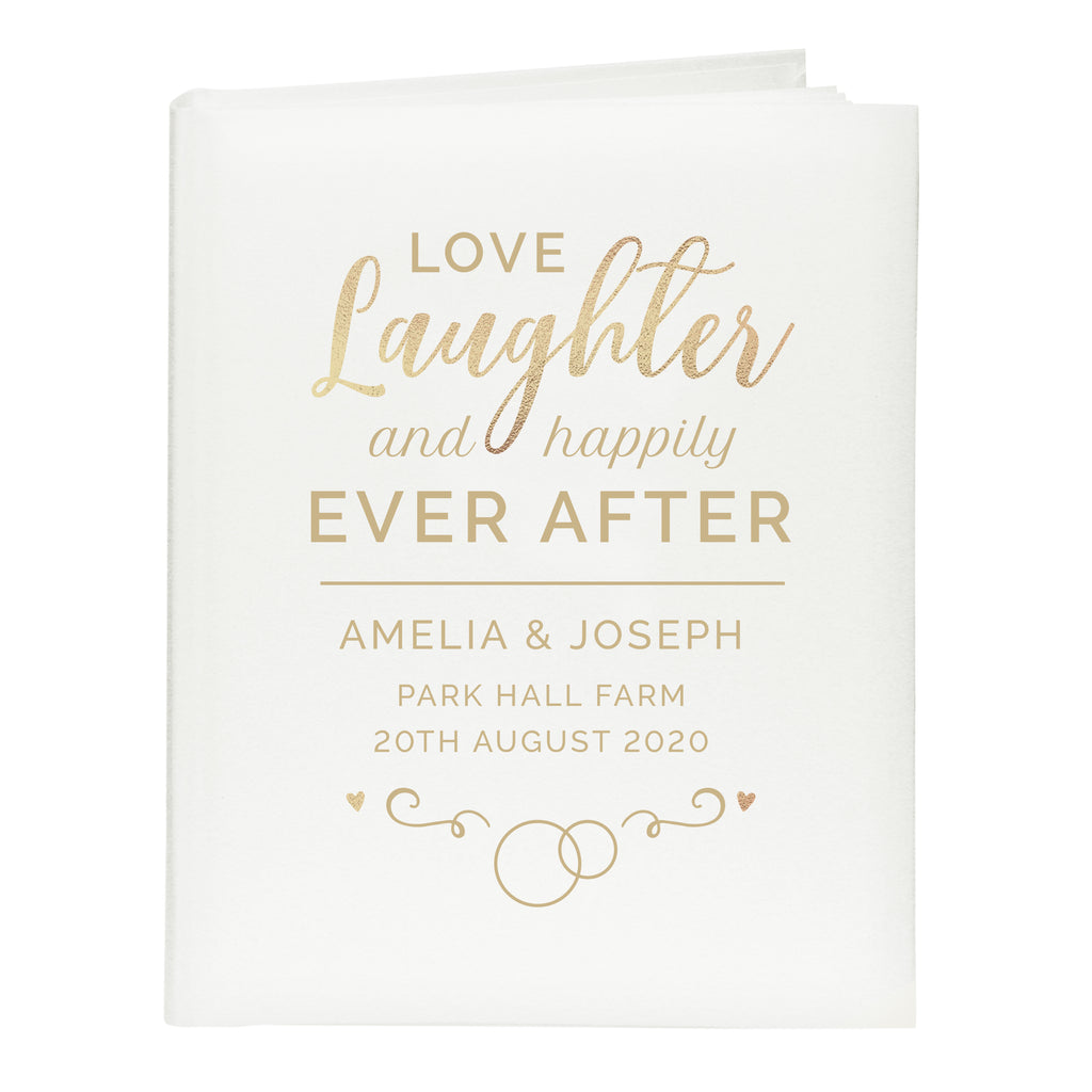 Personalised Happily Ever After Traditional Photo Album