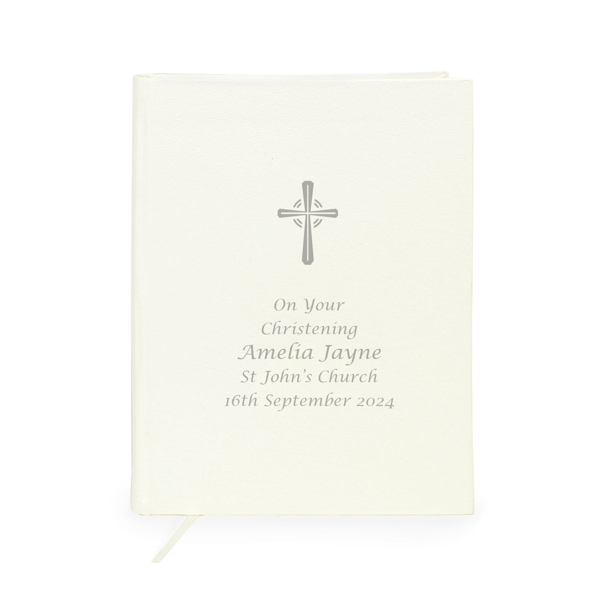 Personalised Silver Companion Holy Bible - Eco-friendly