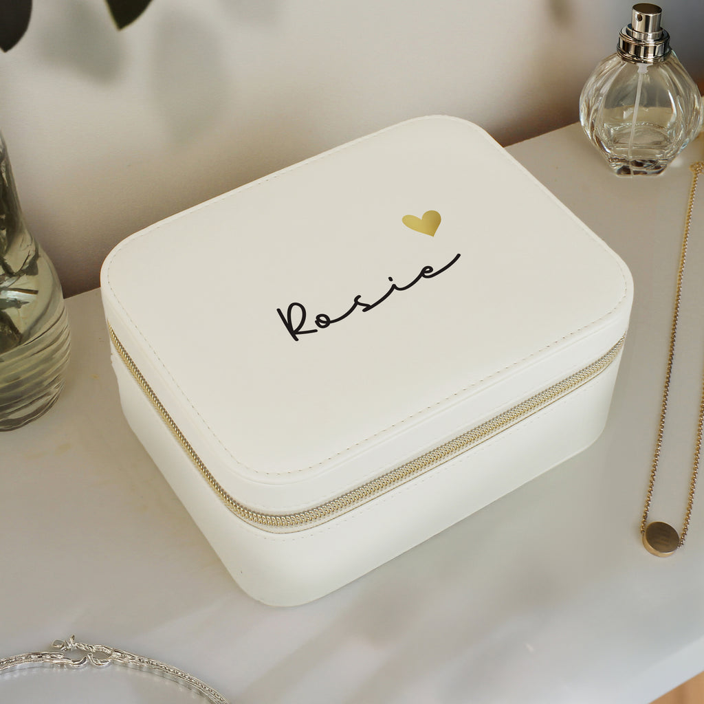 Personalised Travel Jewellery Box