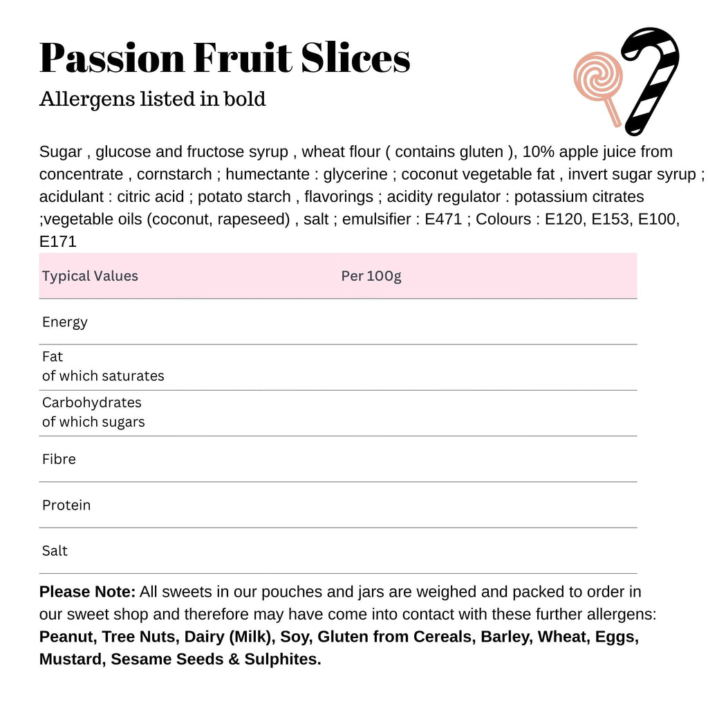 Passion Fruit Slices