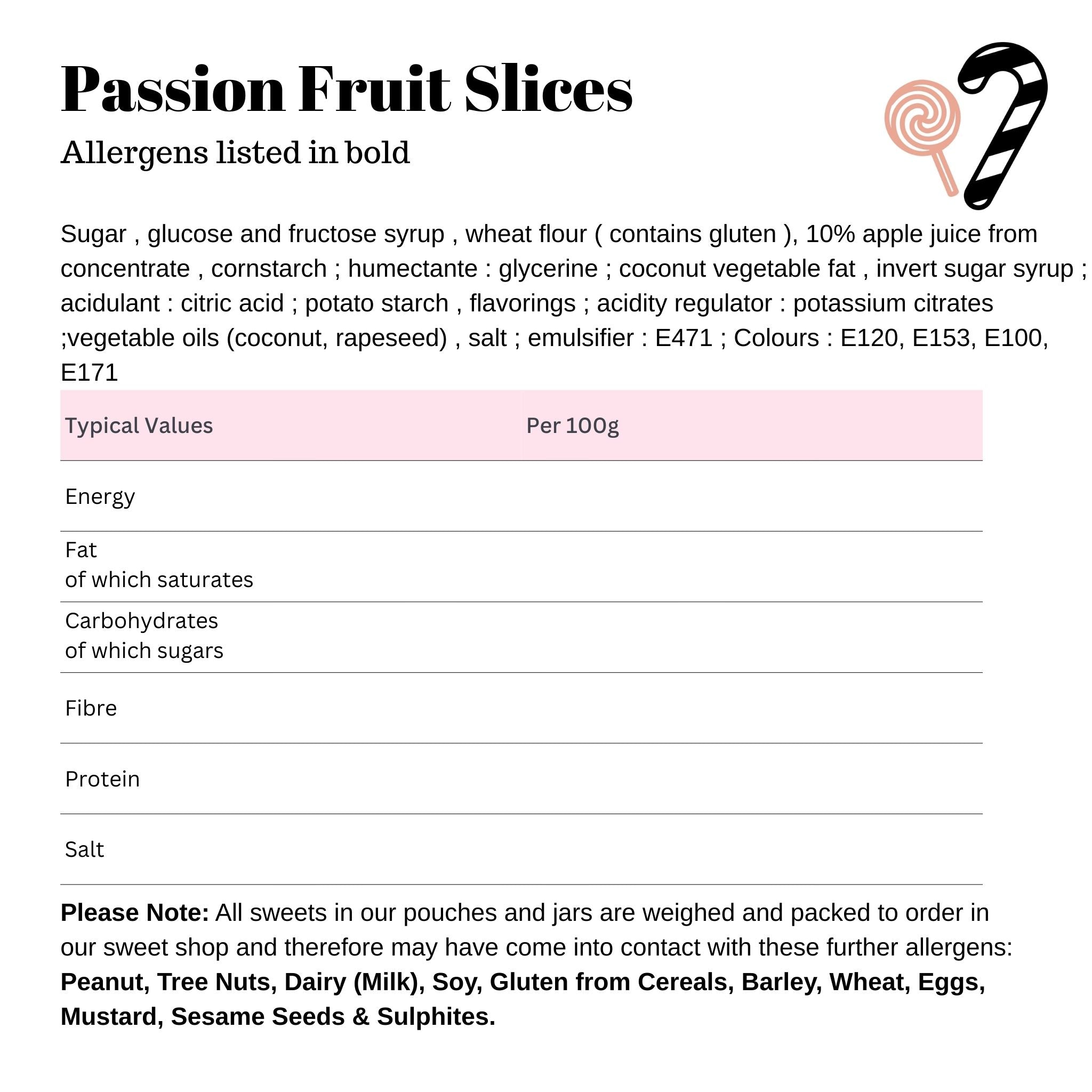 Passion Fruit Slices
