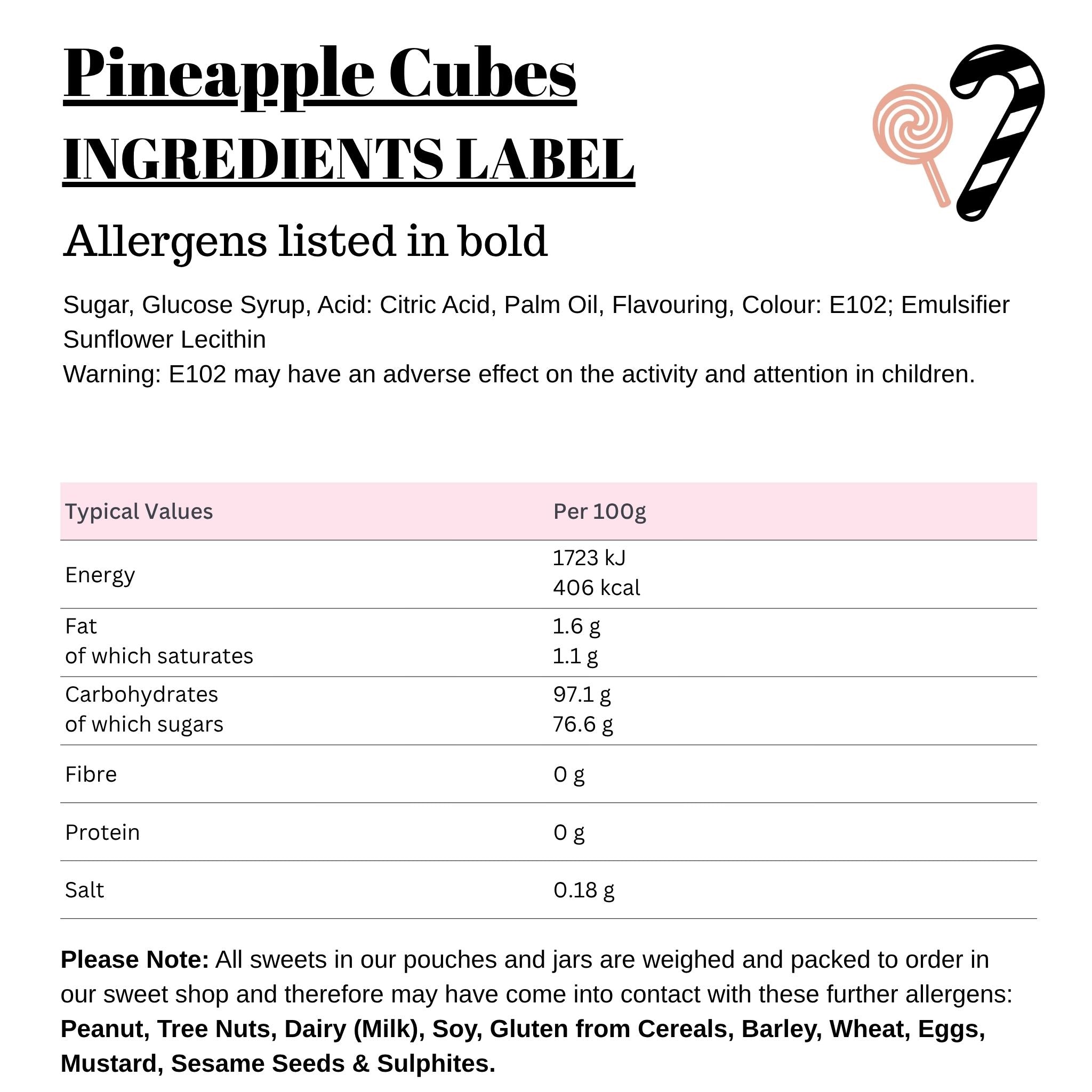 Pineapple Cubes