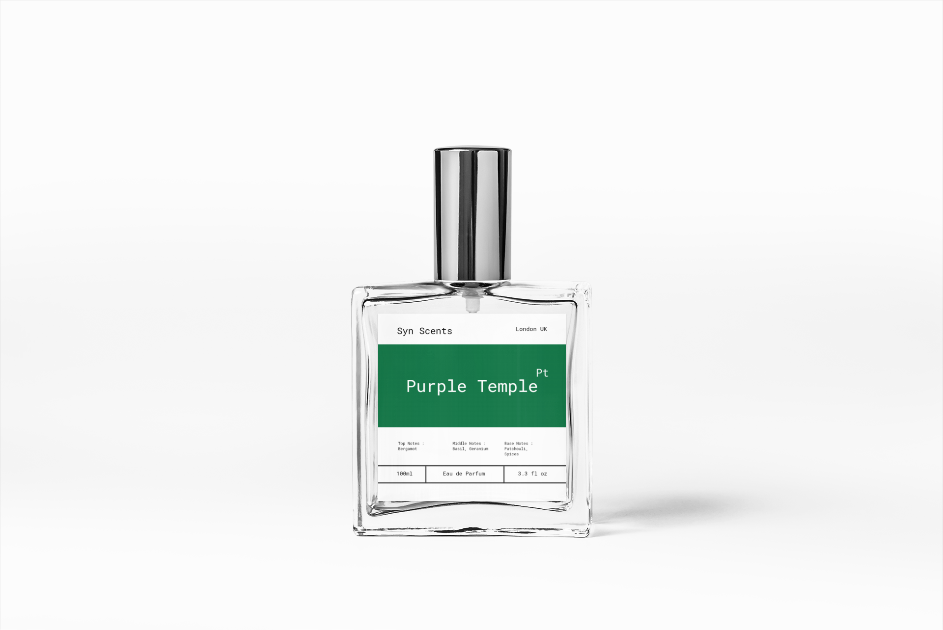 Purple Temple - Inspired by Hermes Eau de Basilic Pourpre