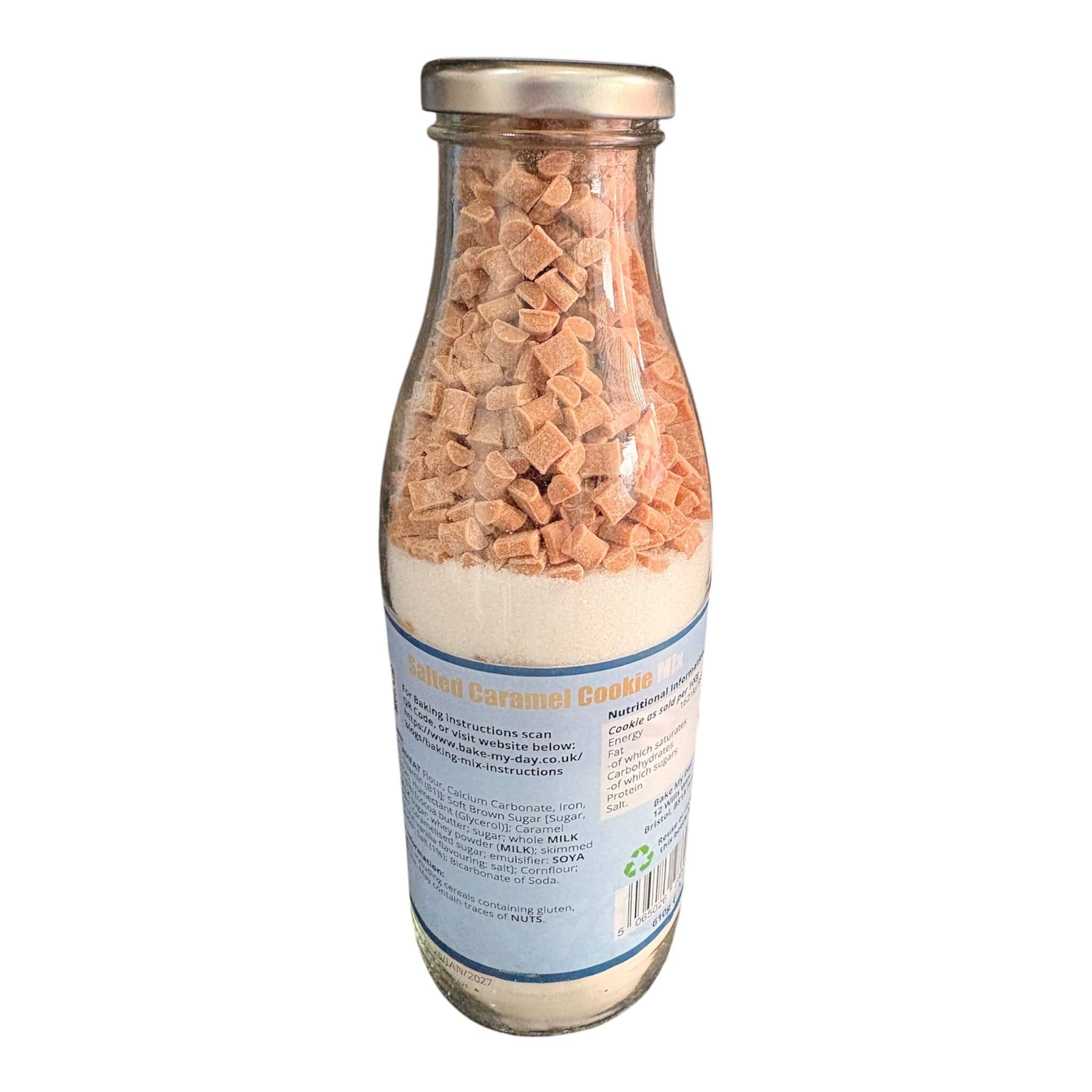 Salted Caramel Cookie Mix Bottle – 750ml