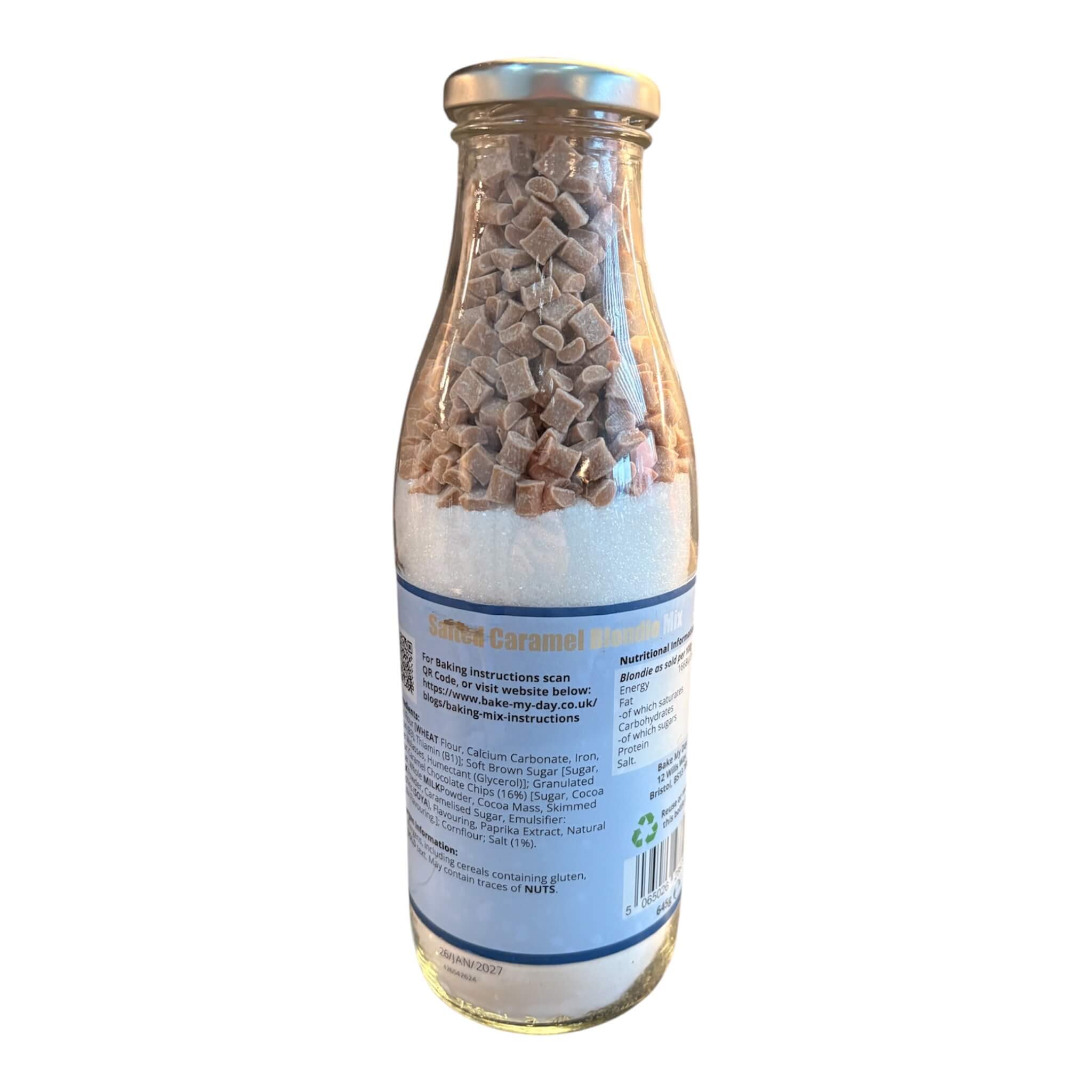 Salted Caramel Blondie Mix Bottle – 750ml