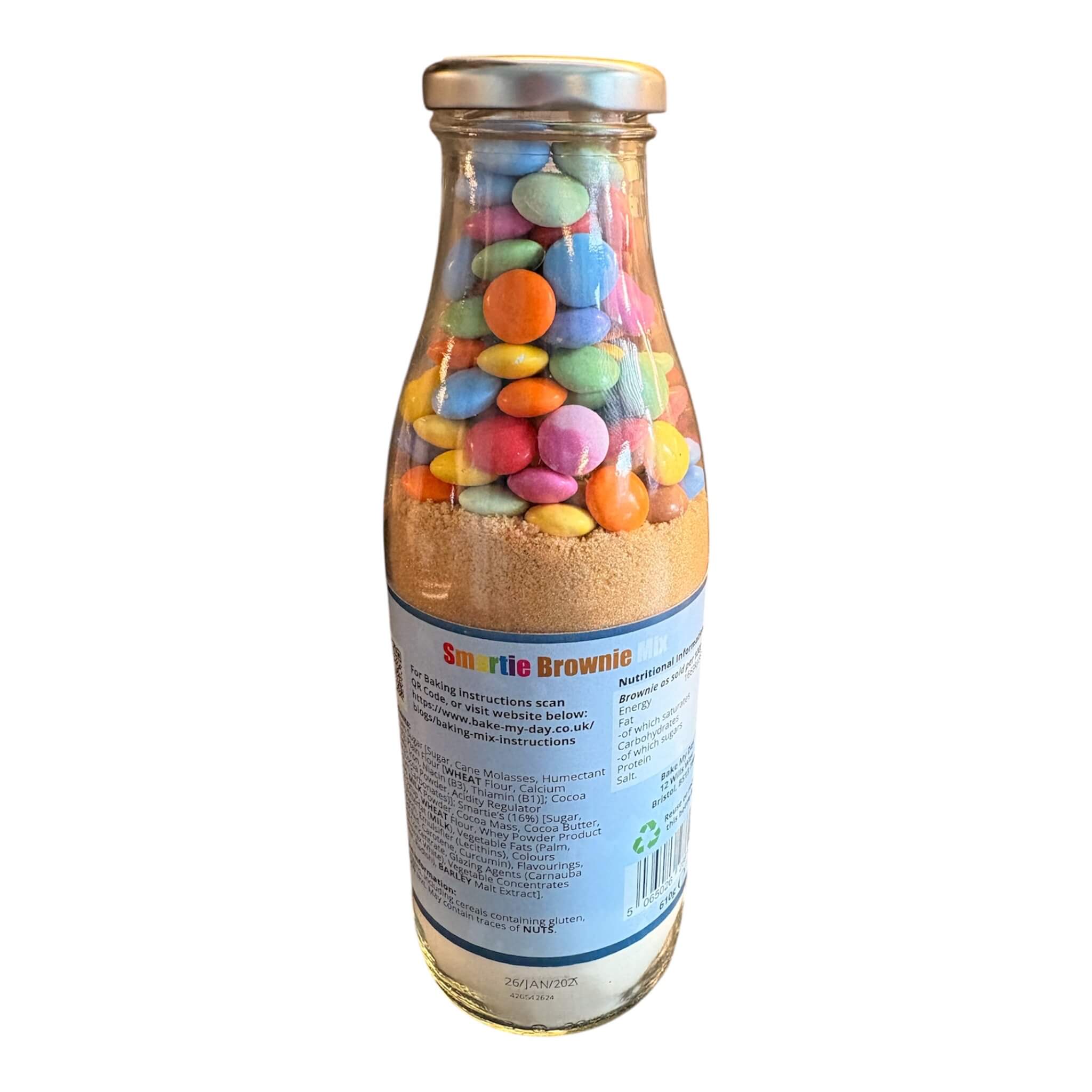 Smartie Brownie Mix Bottle – 750ml