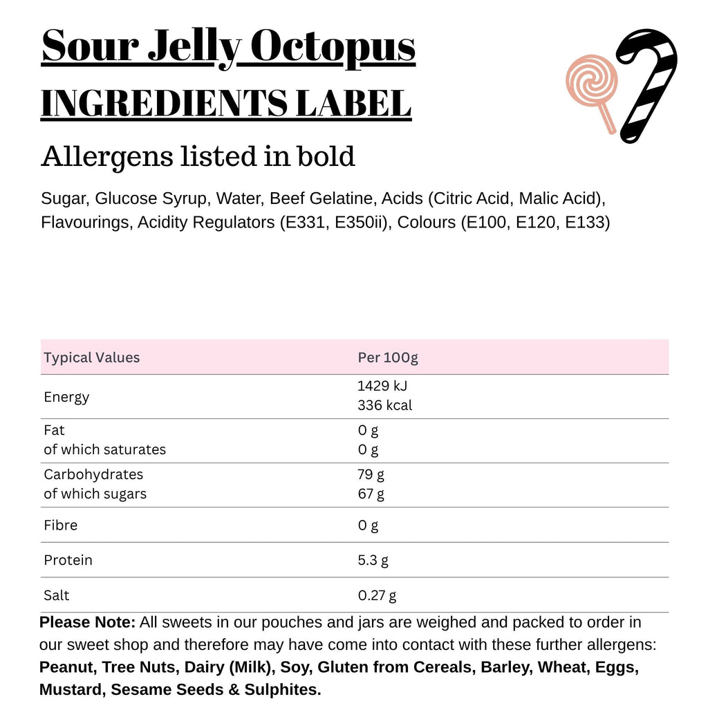 Sour Jelly Octopus