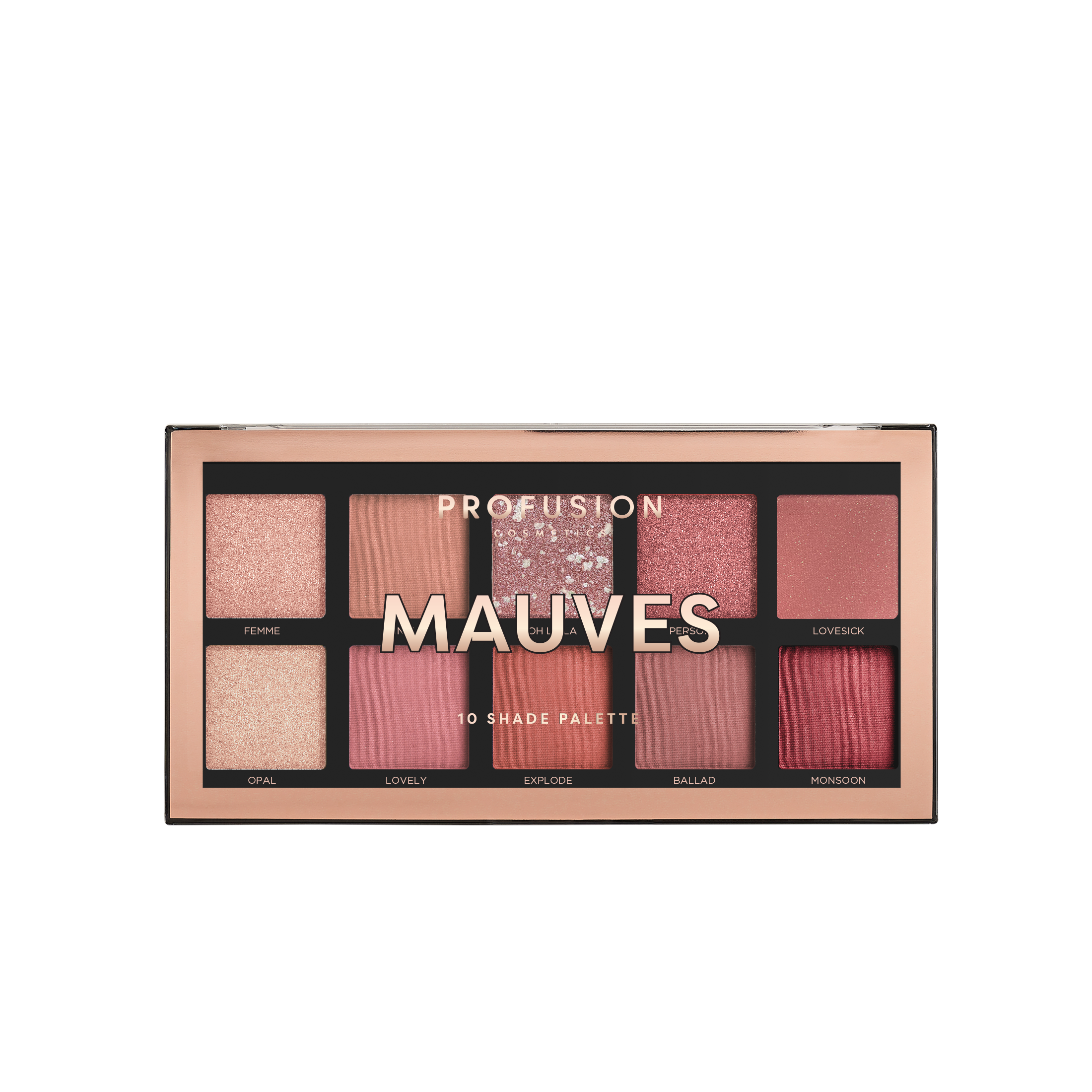 MAUVES | 10 SHADE EYESHADOW PALETTE