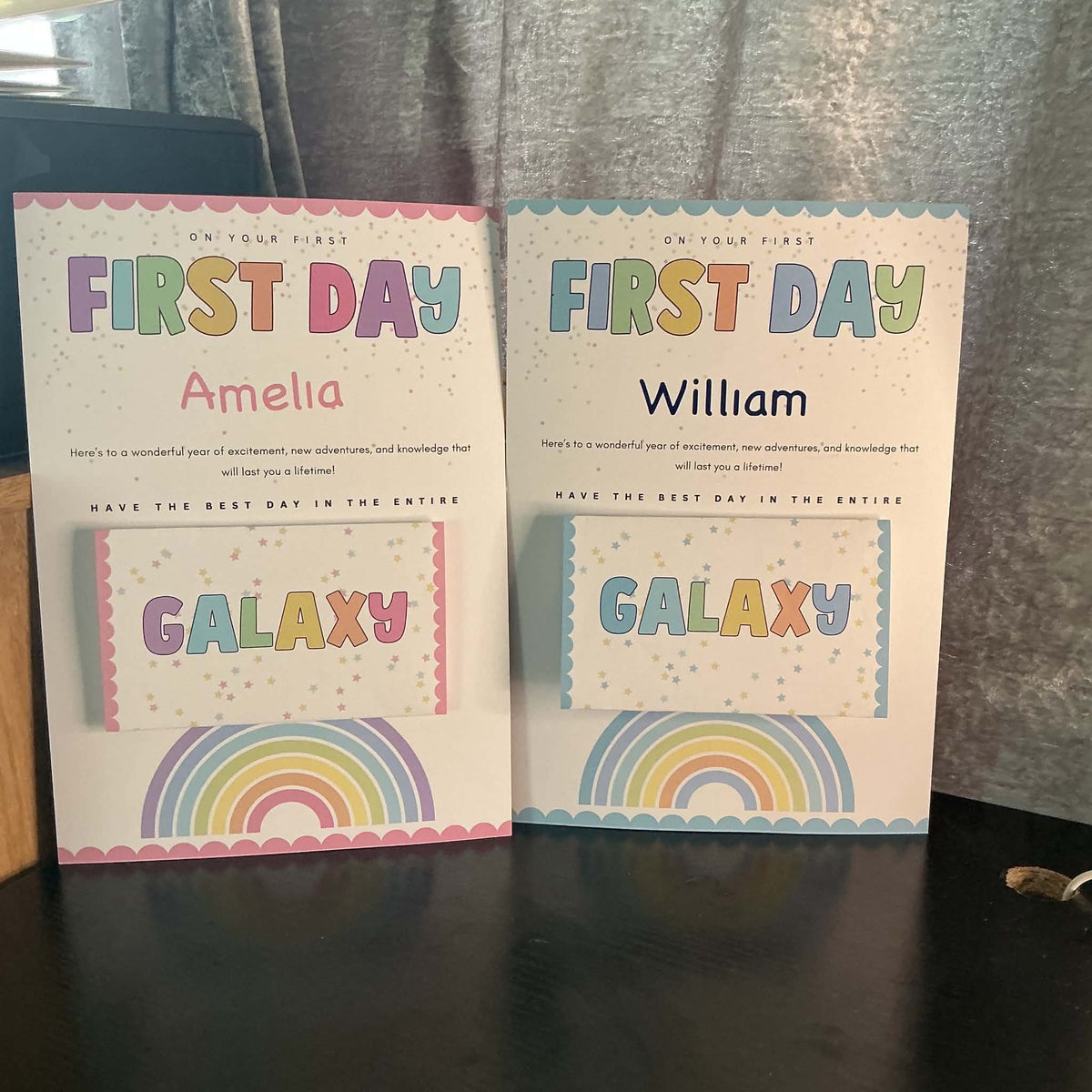 Galaxy gift for starting school