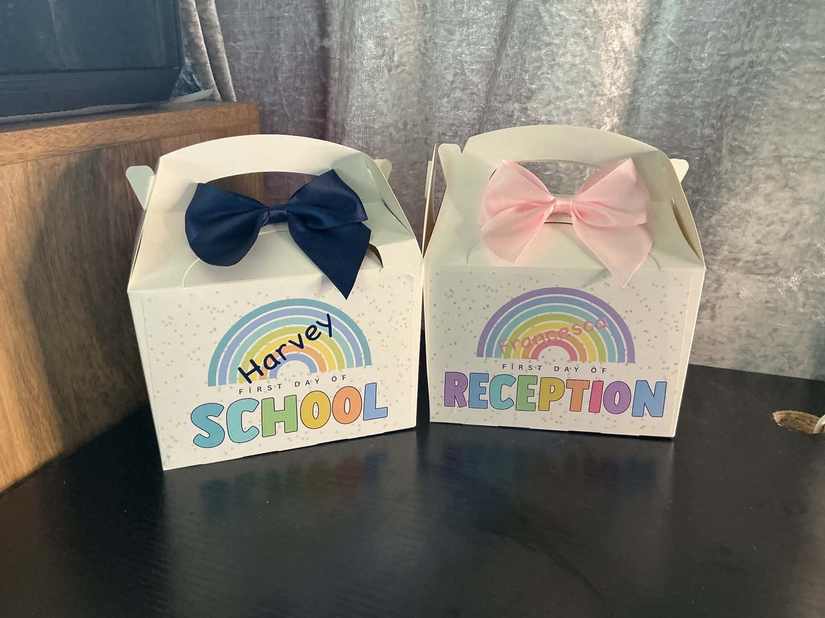 Personalised Starting Nursery/School/Reception/Primary gift boxes