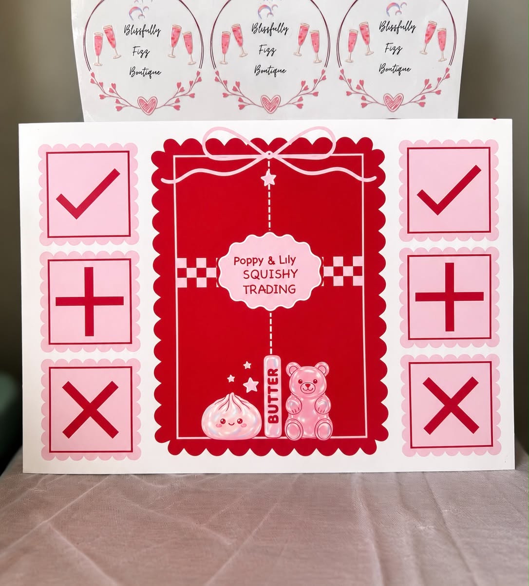 Personalised Squishy Trading Board