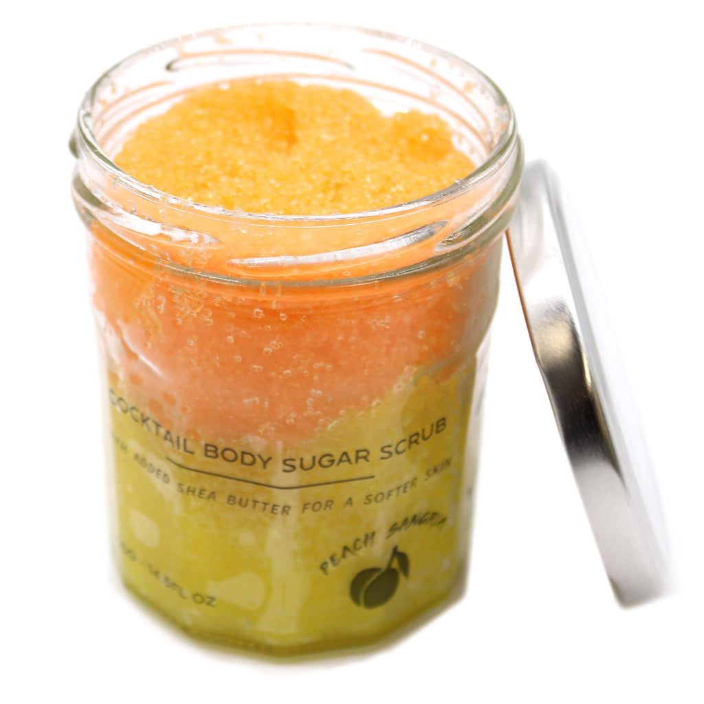 Fragranced Sugar Body Scrub - Peach Sangria