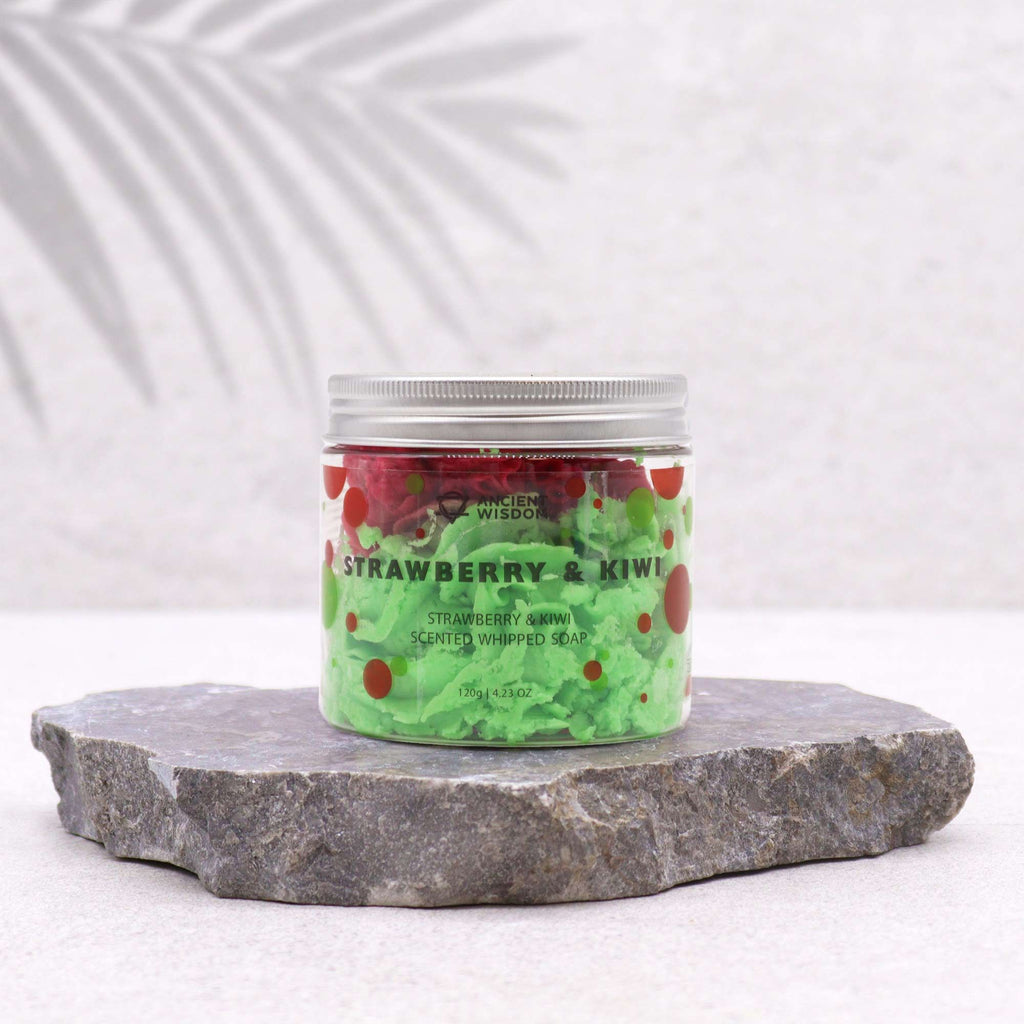 Strawberry & Kiwi Whipped Soap