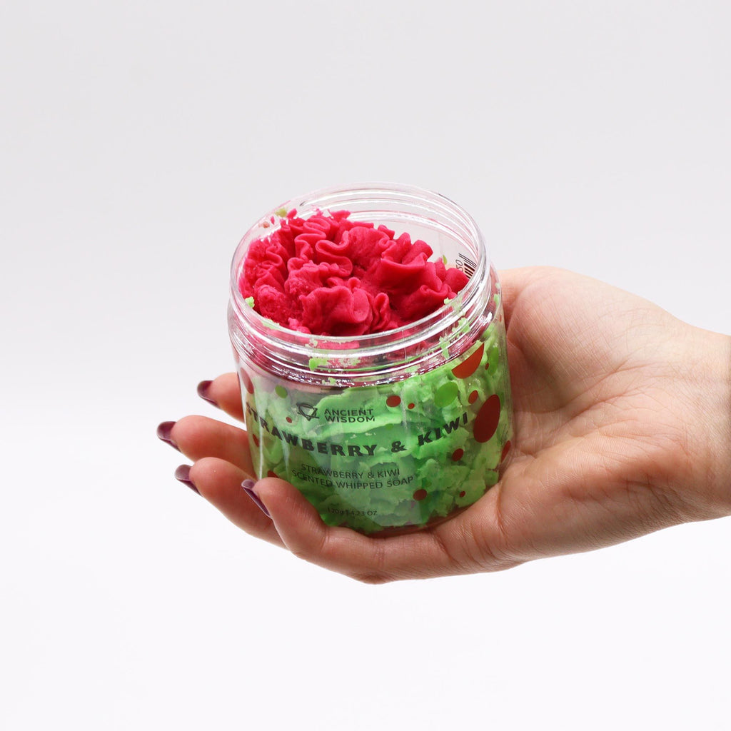 Strawberry & Kiwi Whipped Soap
