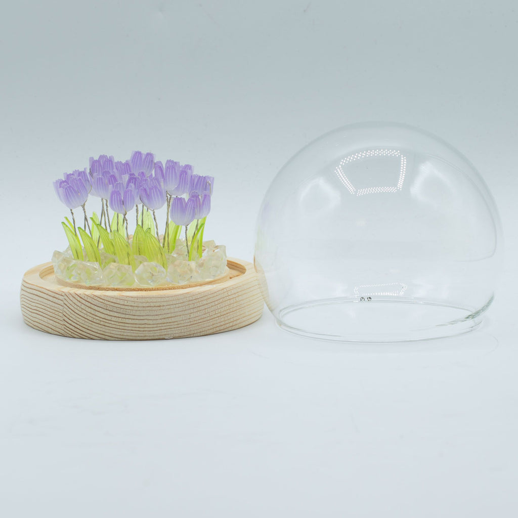 Floral Glow Garden Dome - 20 Tulips - LED USB