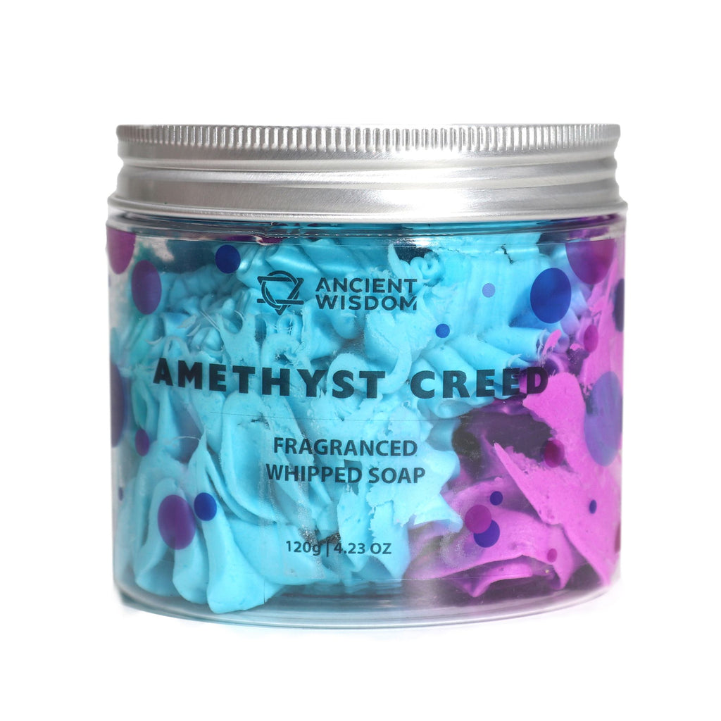 Amethyst Creed Whipped Cream Soap