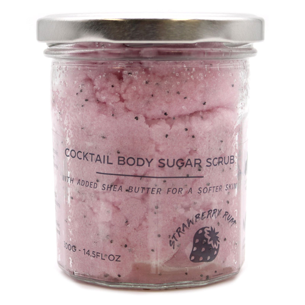 Fragranced Sugar Body Scrub - Strawberry Rum