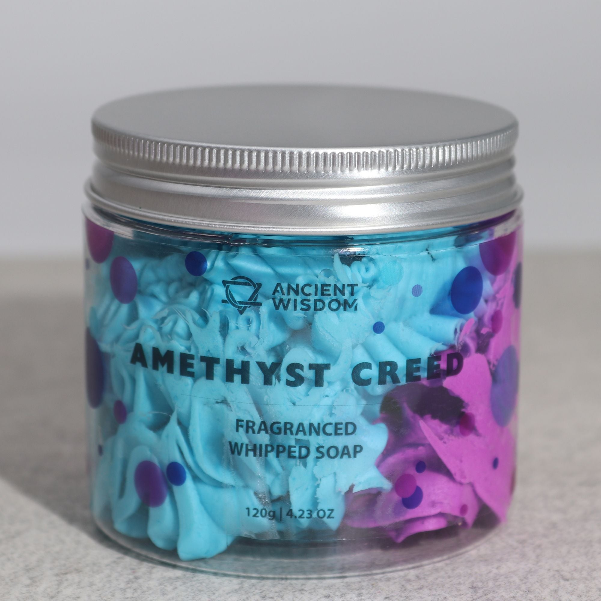 Amethyst Creed Whipped Cream Soap