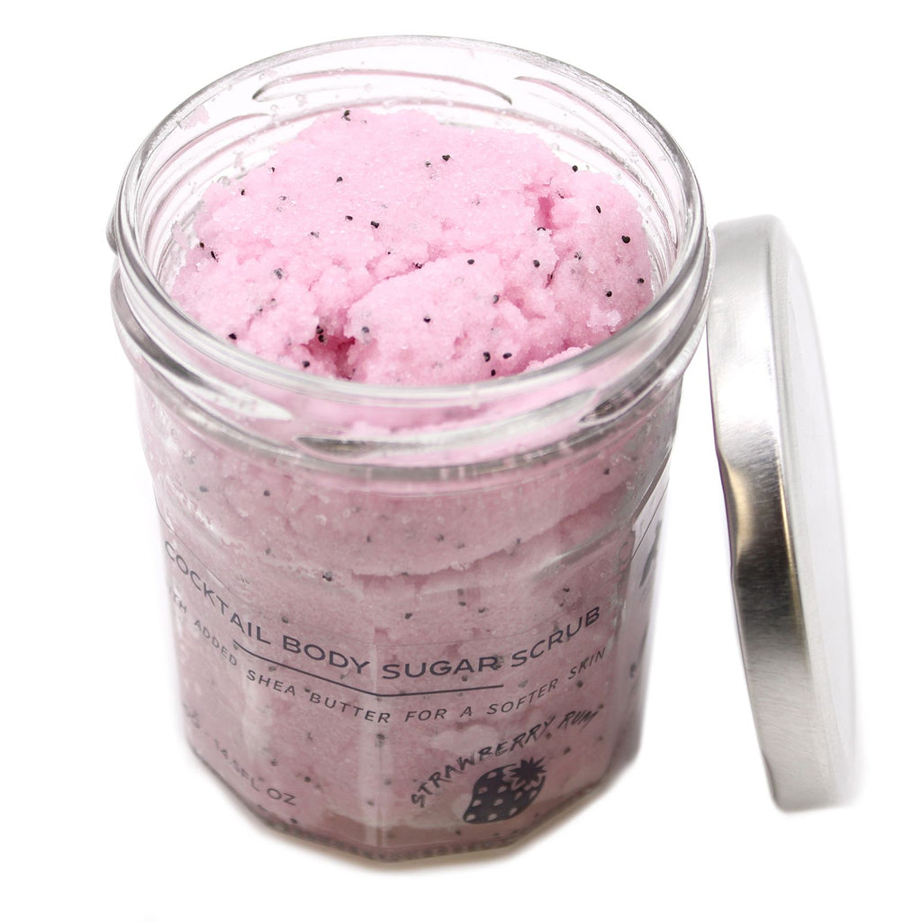 Fragranced Sugar Body Scrub - Strawberry Rum