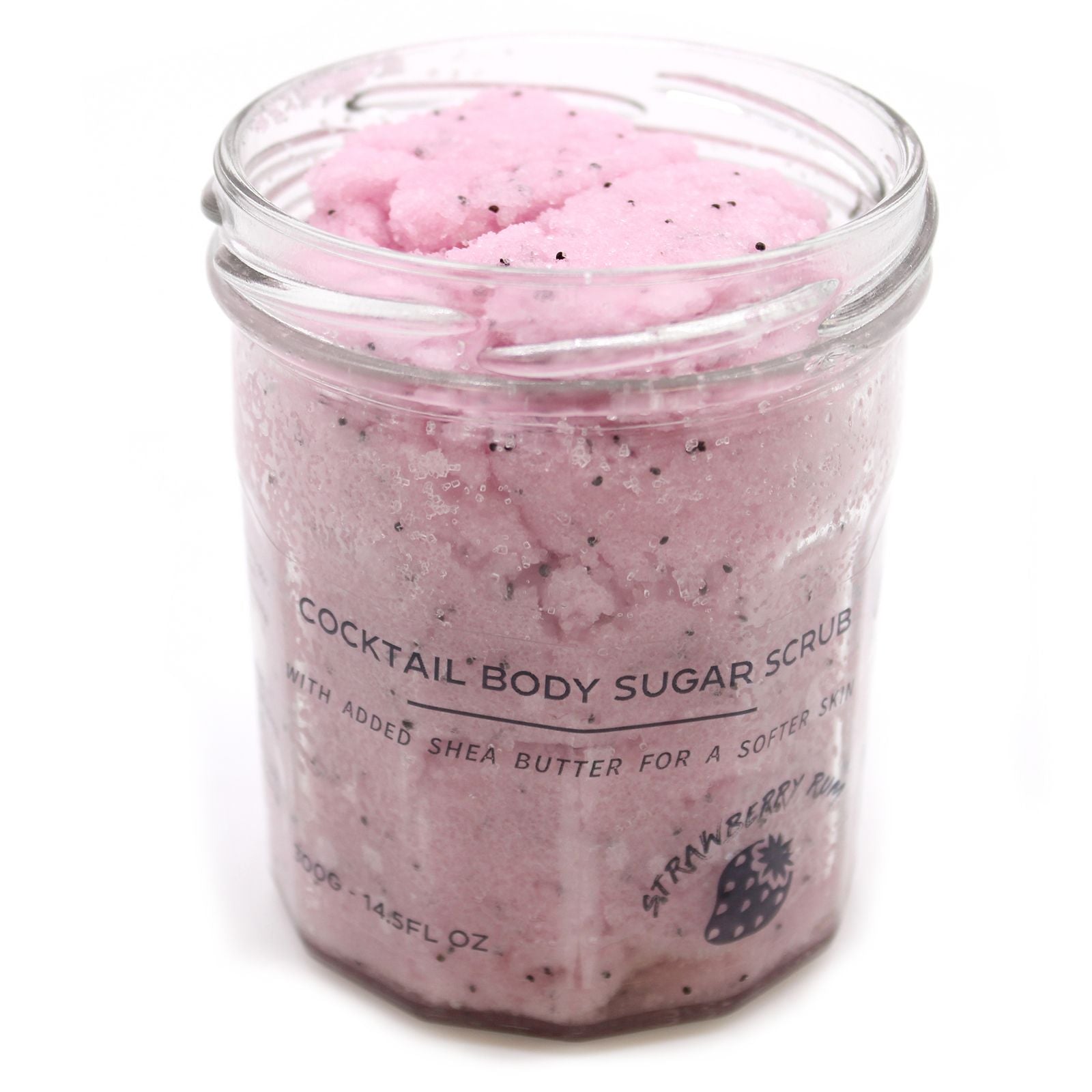 Fragranced Sugar Body Scrub - Strawberry Rum