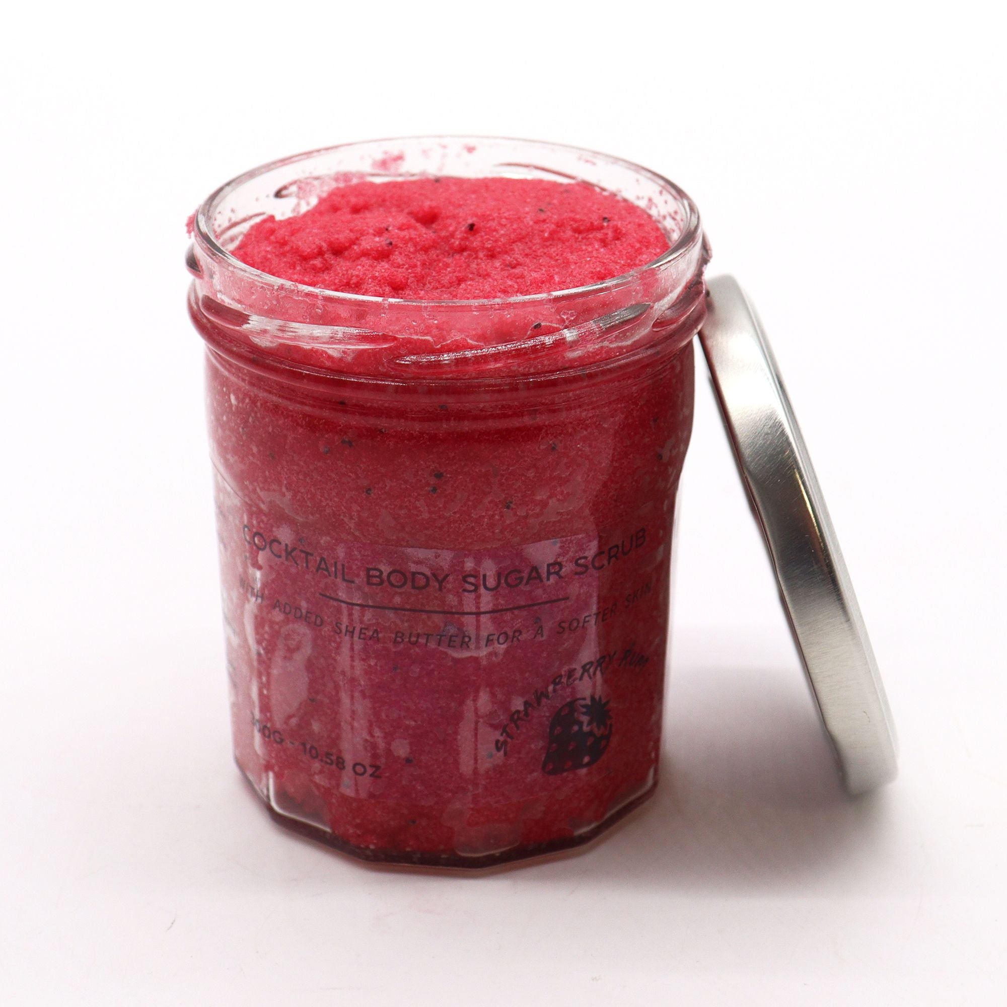 Fragranced Sugar Body Scrub - Strawberry Rum